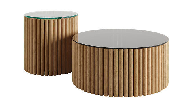 Abigail and Adele Coffee Table by So Watt 3D model