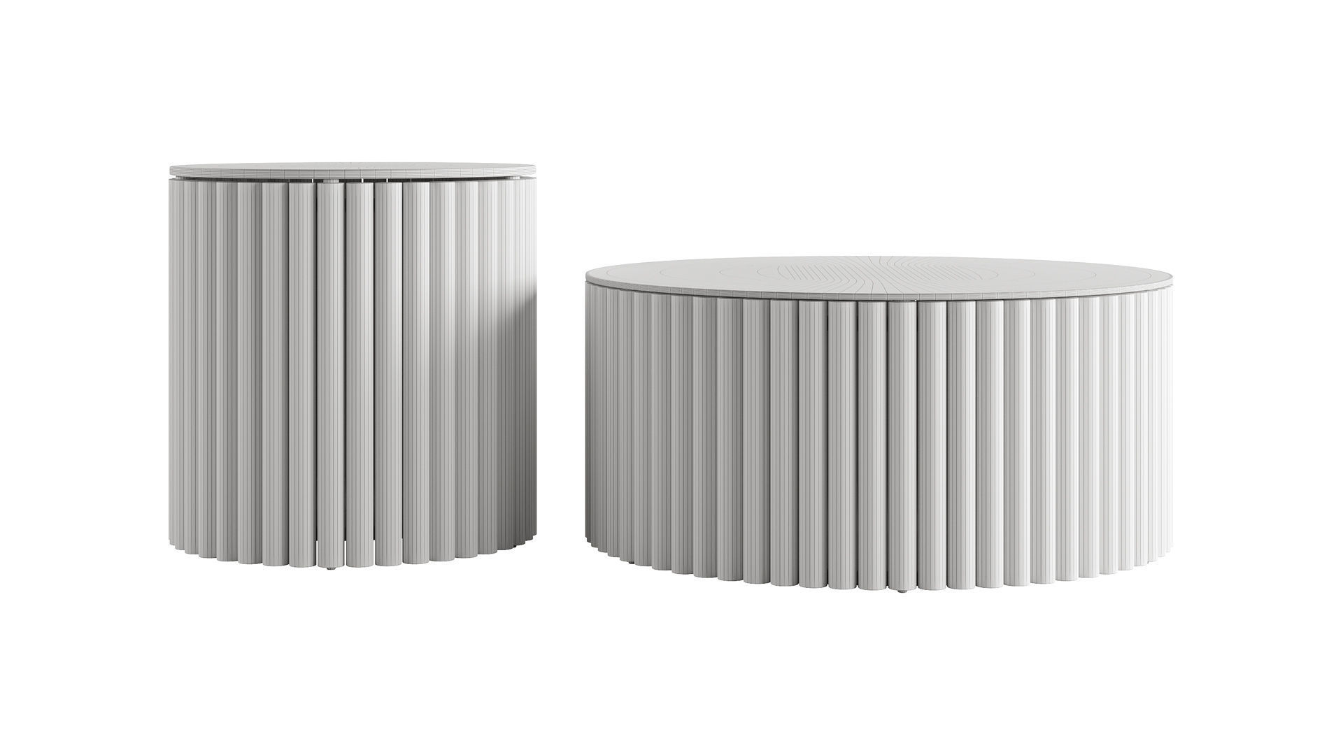 Abigail and Adele Coffee Table by So Watt 3D model_6