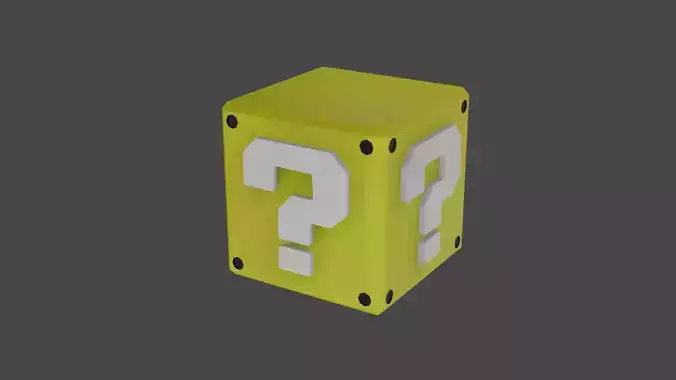 Question Block - Lucky Block - Game asset 