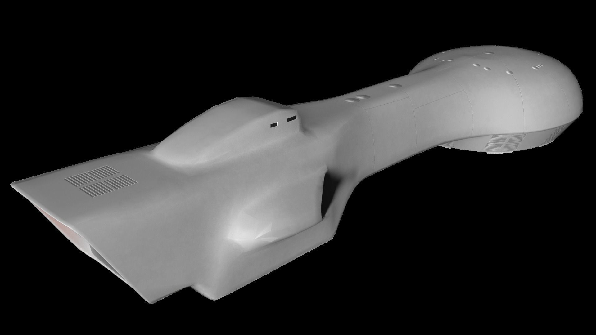 Heart of gold 3D model_2