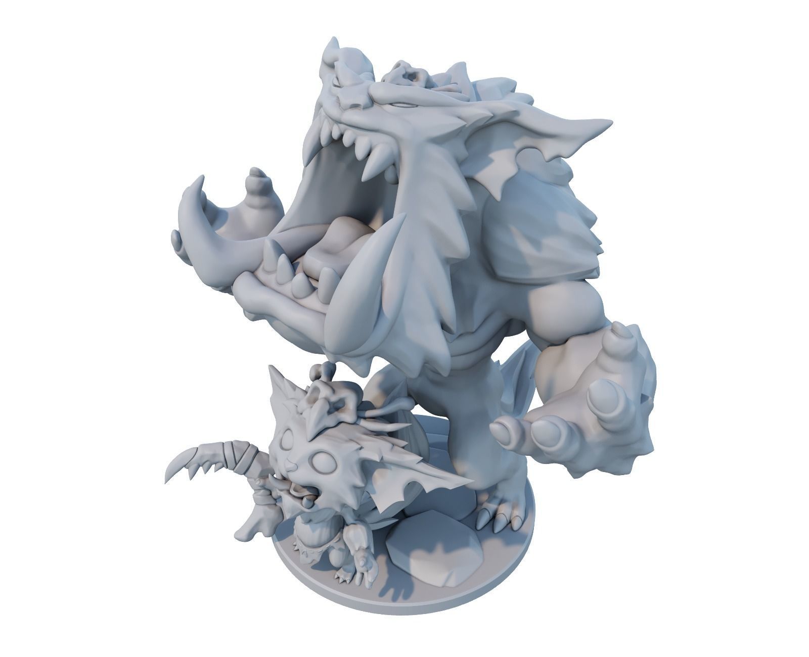 gnar League of Legends 3D print model 3D print model_2