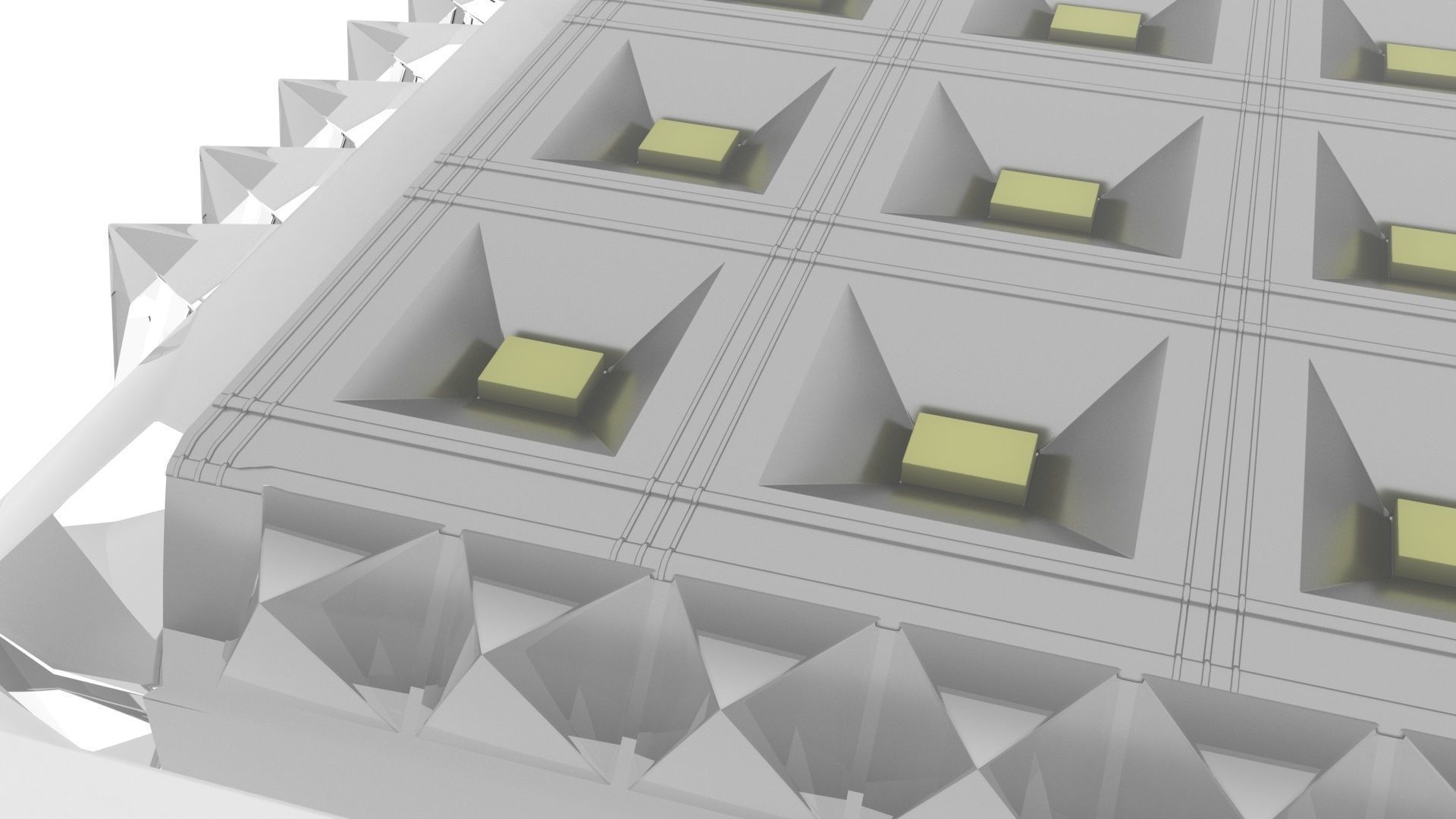 Led Emergency Light 3D model_39