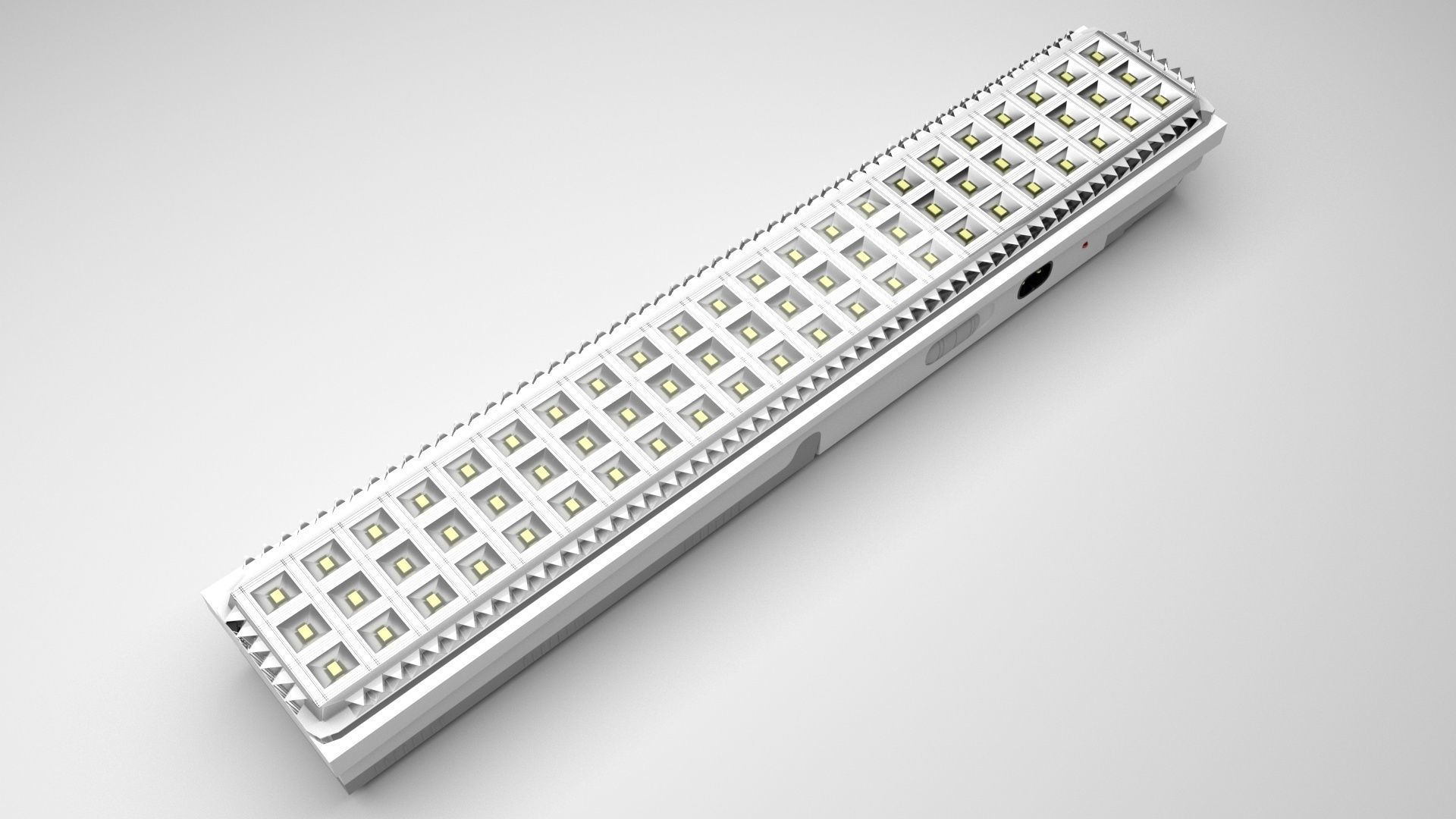 Led Emergency Light 3D model_18