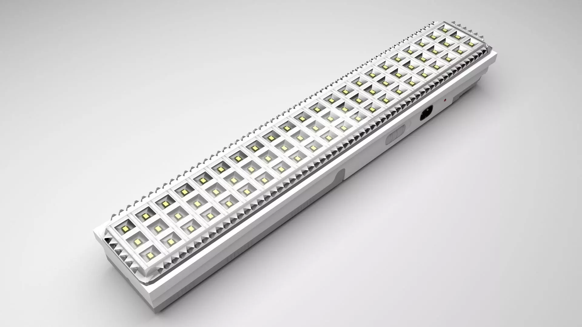 Led Emergency Light 3D model_0