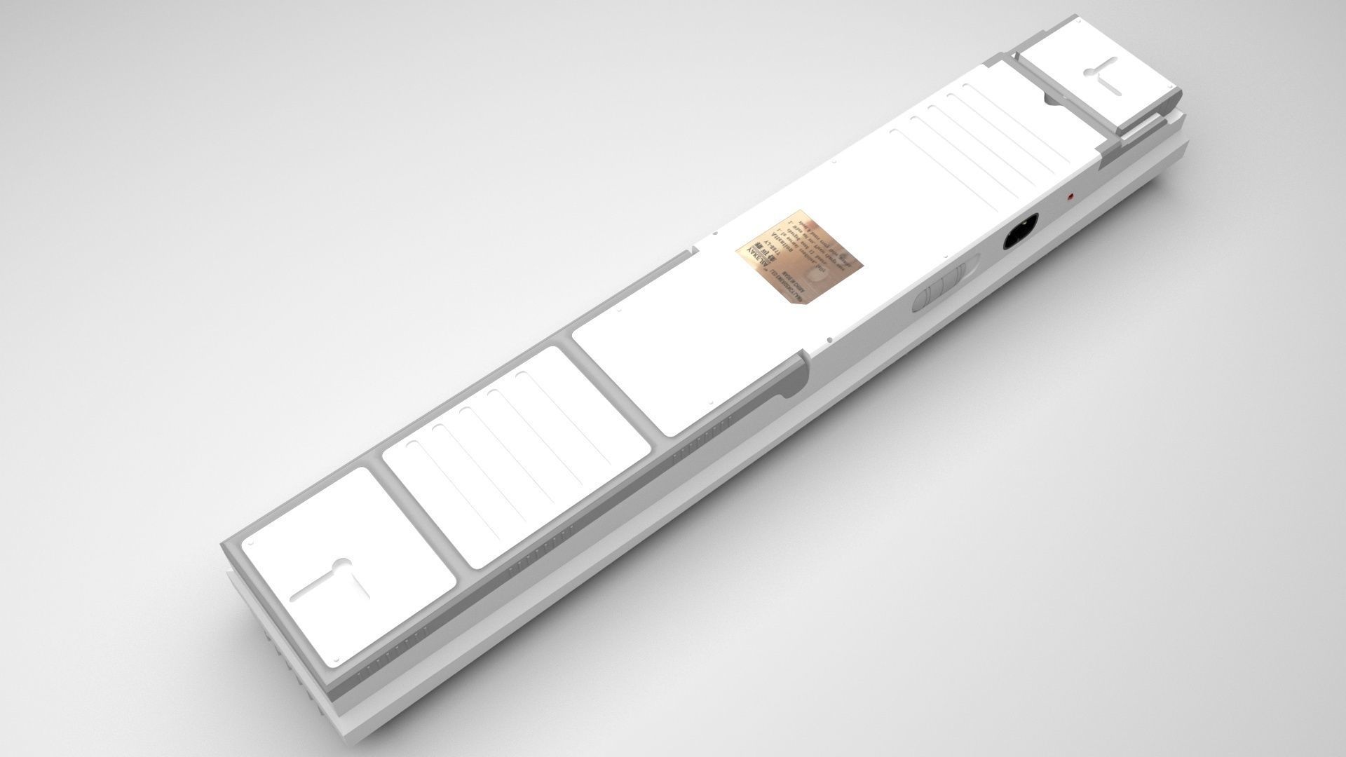 Led Emergency Light 3D model_13