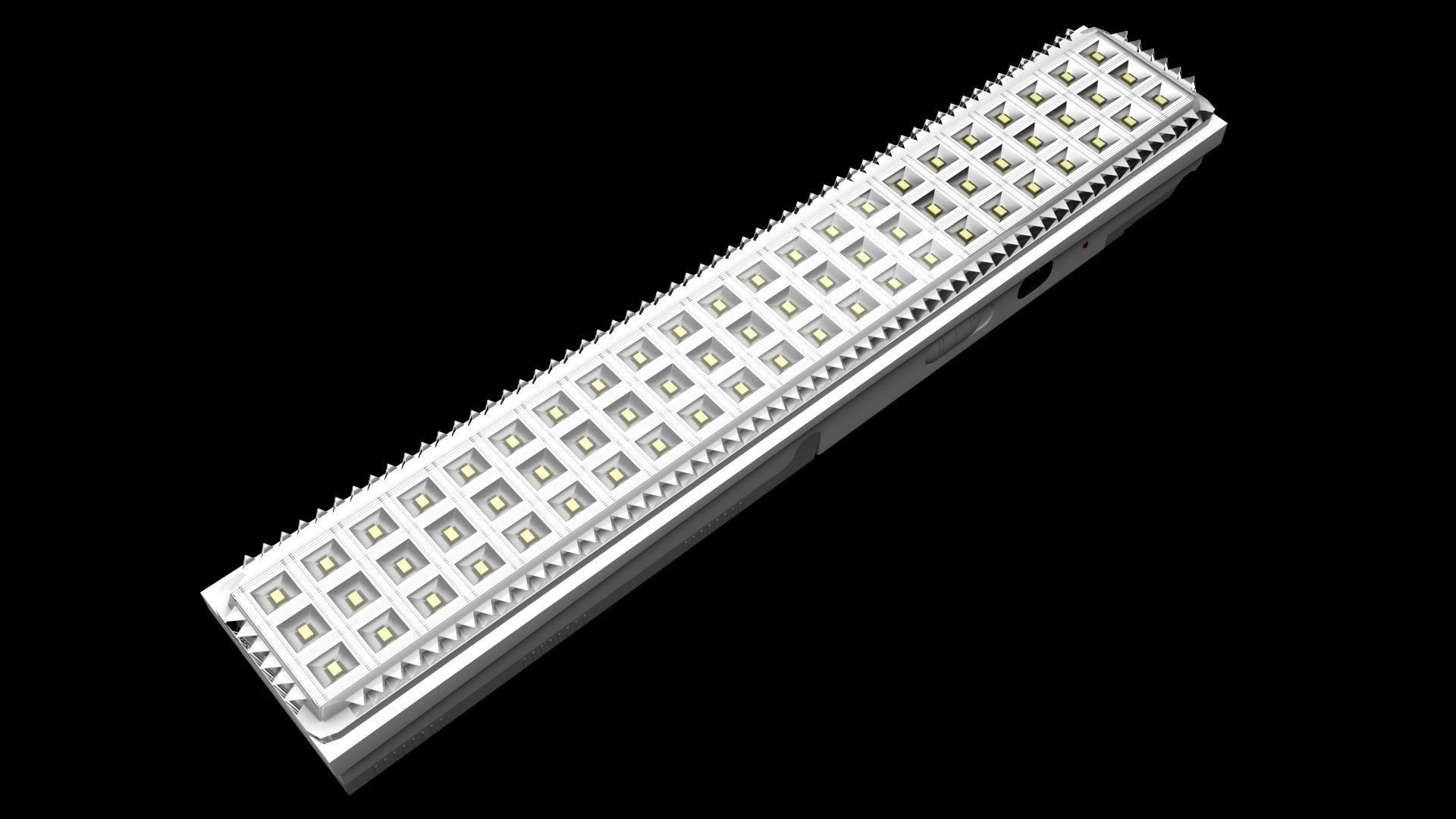 Led Emergency Light 3D model_20