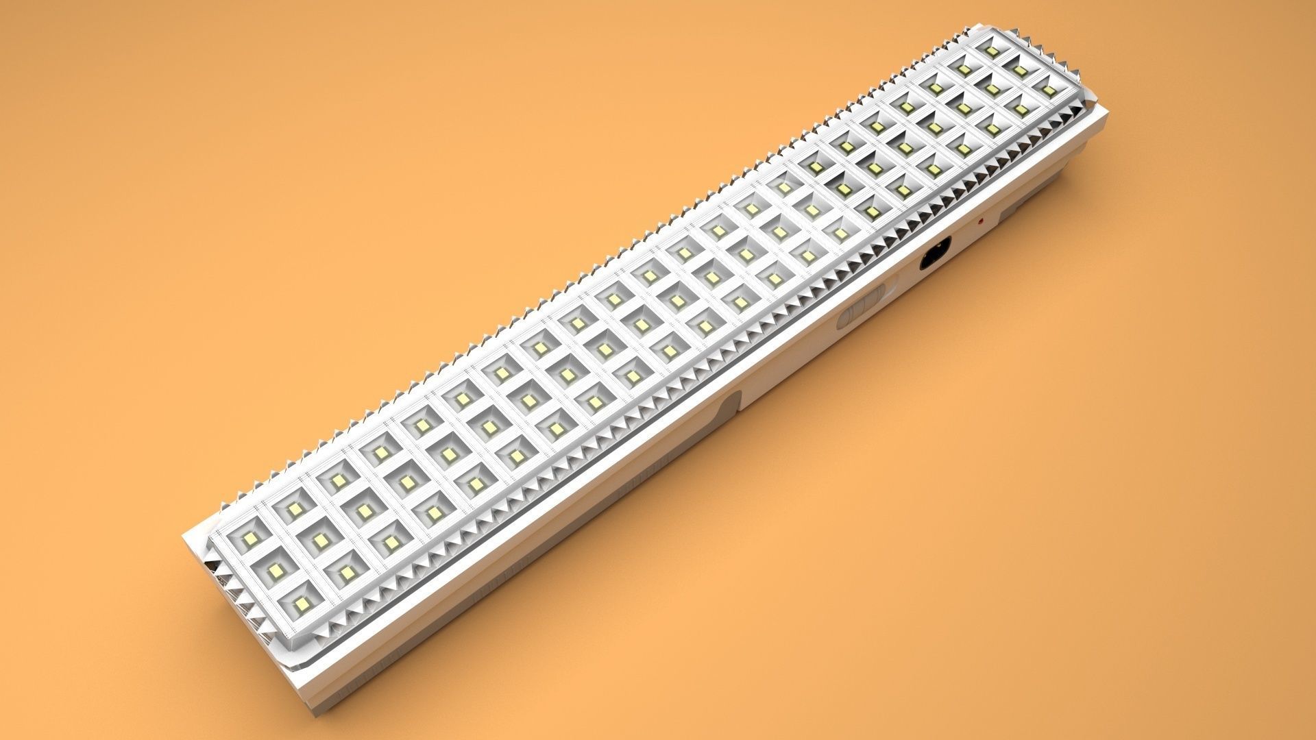 Led Emergency Light 3D model_19