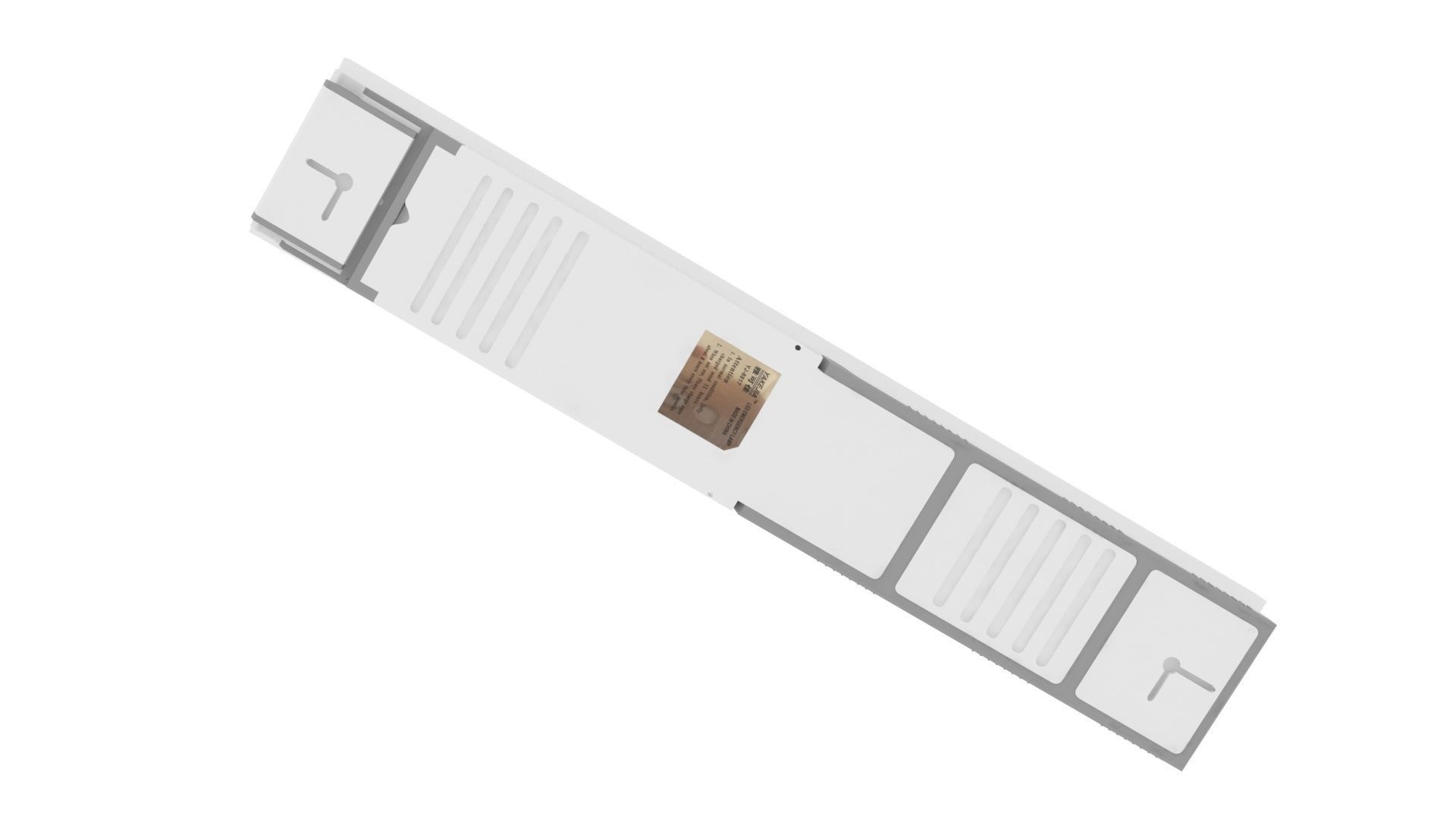 Led Emergency Light 3D model_27