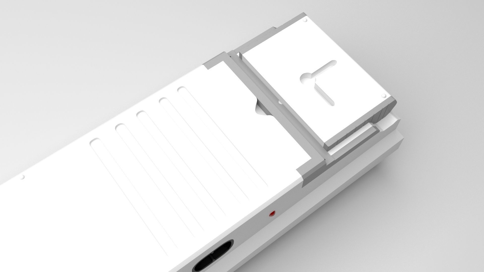 Led Emergency Light 3D model_11