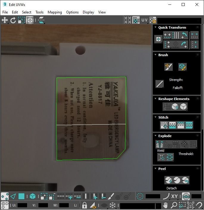 Led Emergency Light 3D model_59