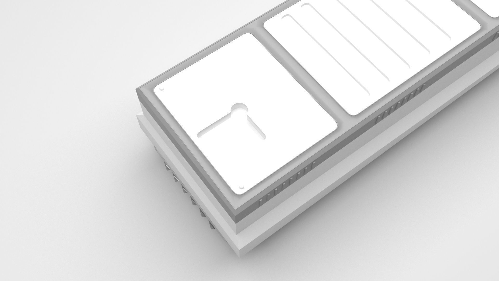 Led Emergency Light 3D model_9