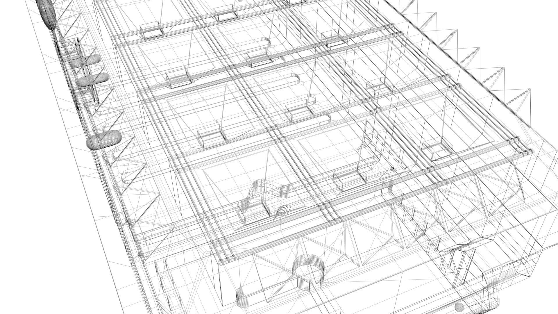 Led Emergency Light 3D model_53