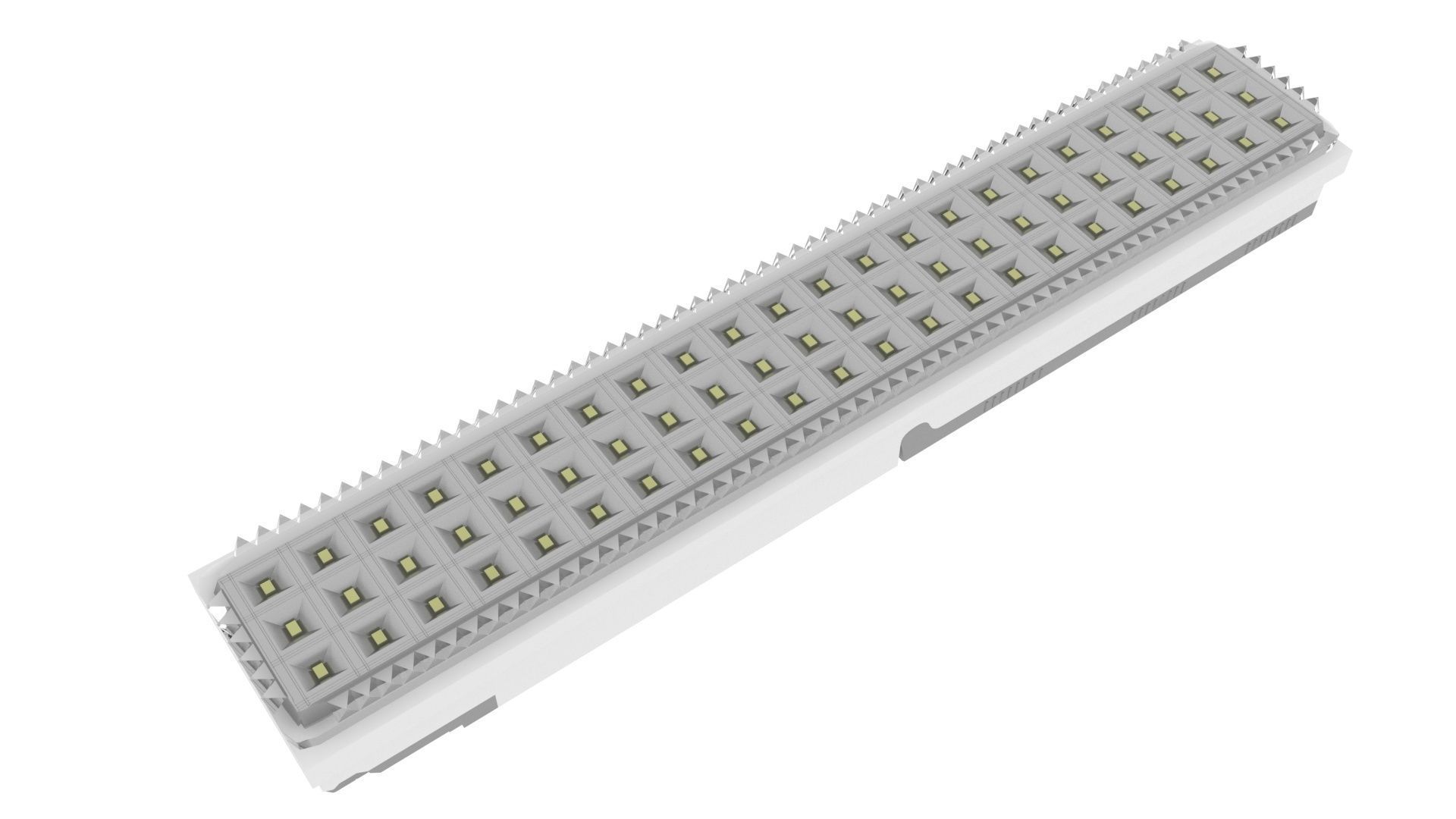 Led Emergency Light 3D model_36