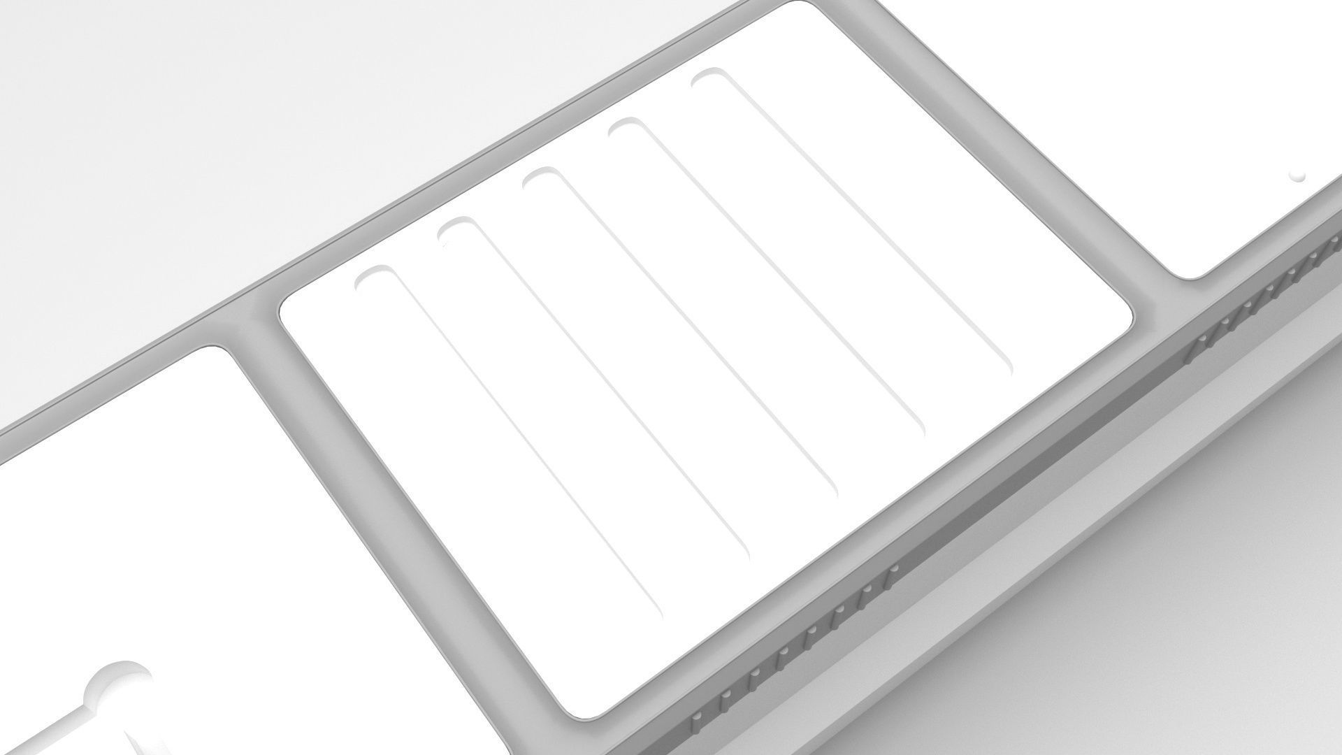 Led Emergency Light 3D model_8