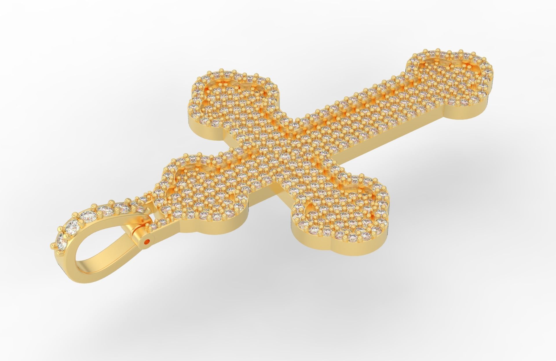 Cross Pave Model  3D print model_3