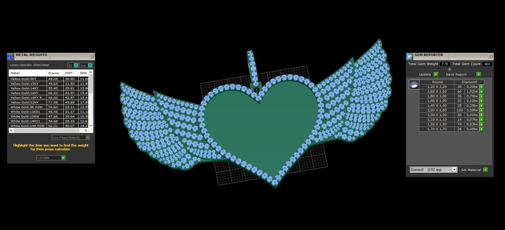 Big Memory Pendant  3D print model_5