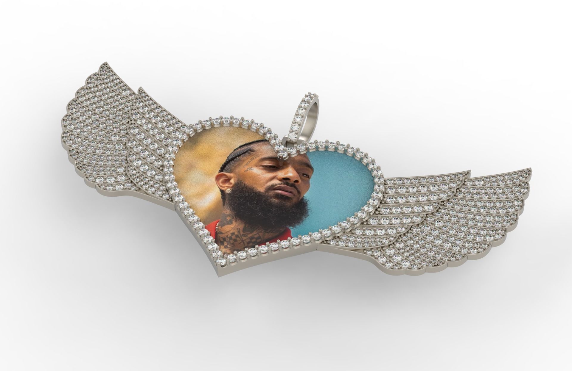 Big Memory Pendant  3D print model_2