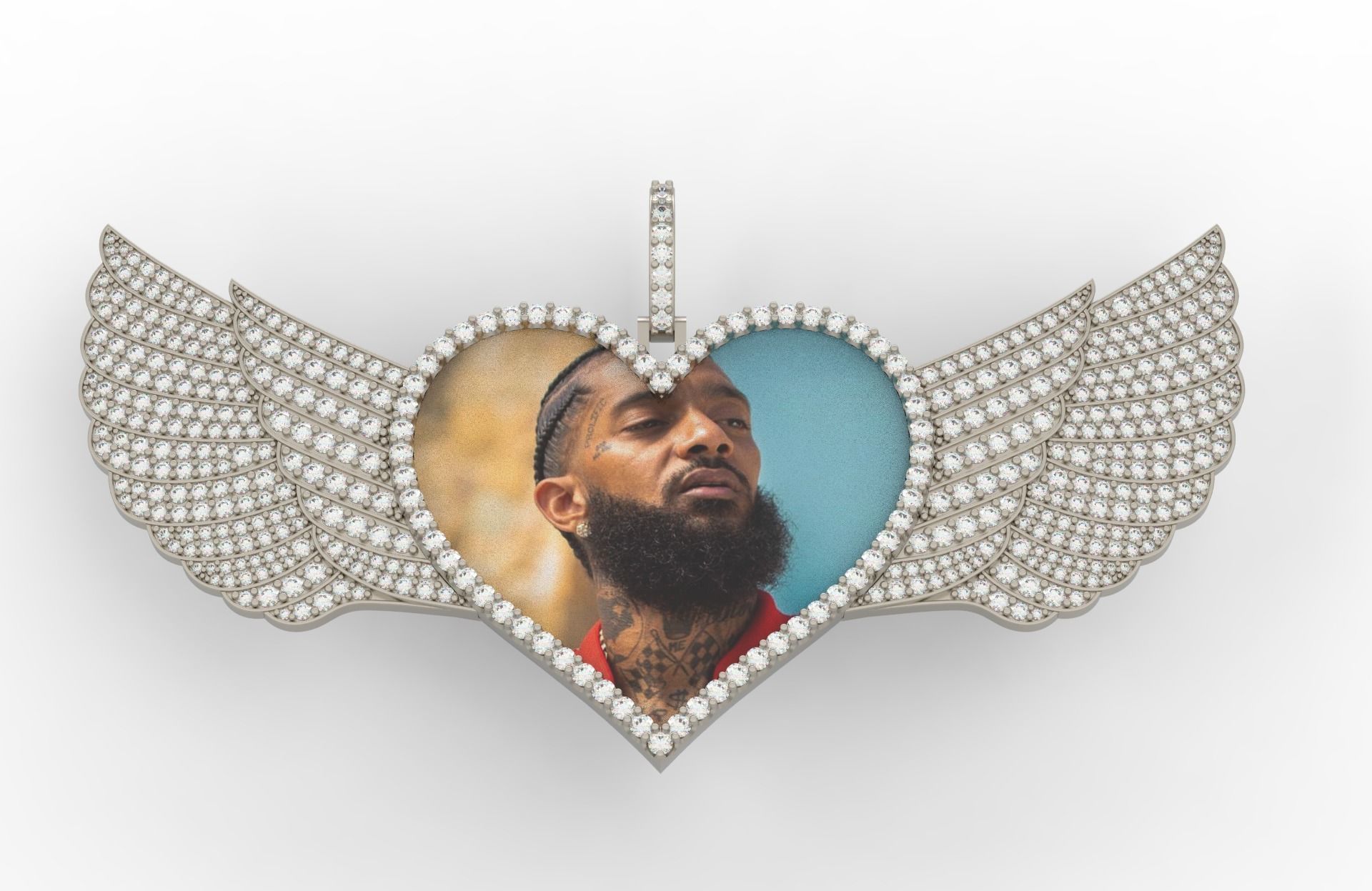 Big Memory Pendant  3D print model_1