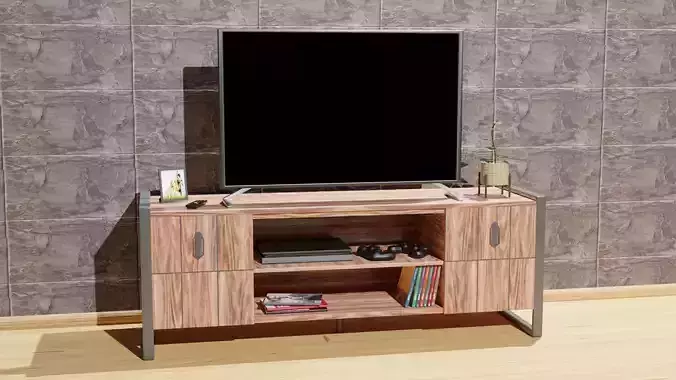 Wooden Tv Unit