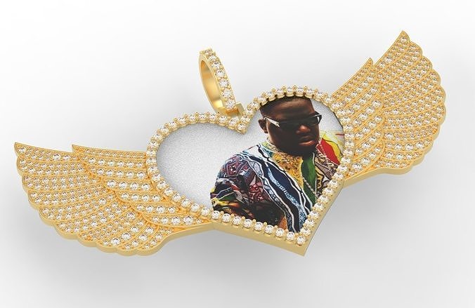 Medium  Memory Pendant  3D print model