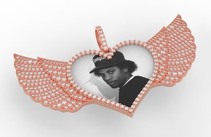 Small Memory Pendant  3D print model