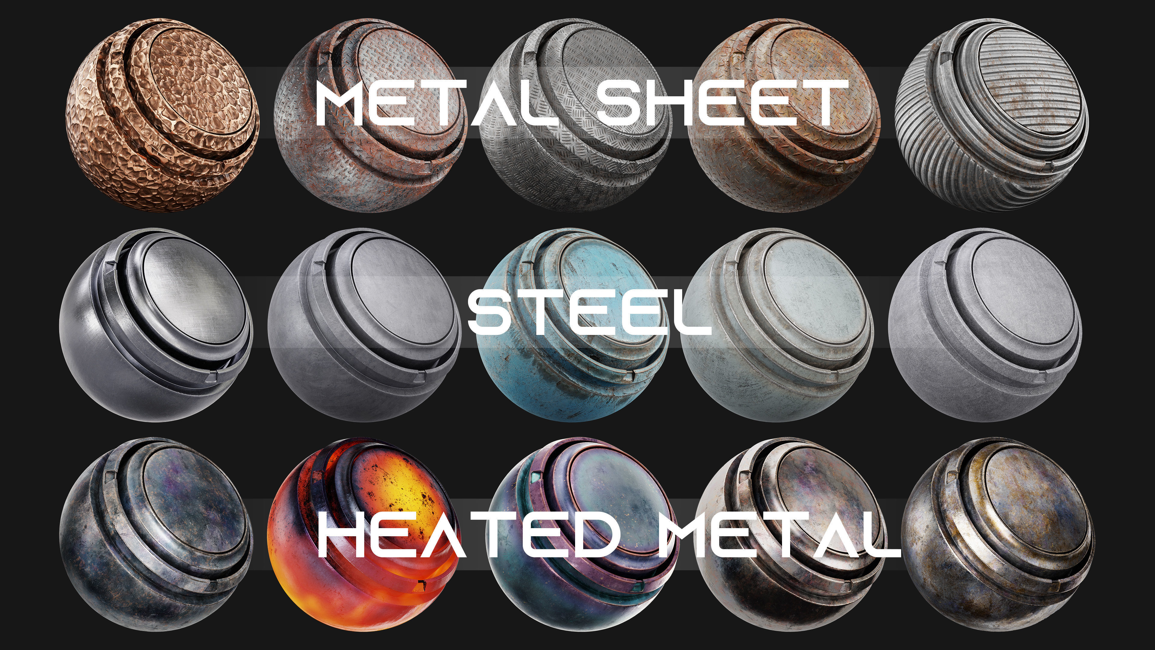 Basic Metal Smart Materials Texture_3