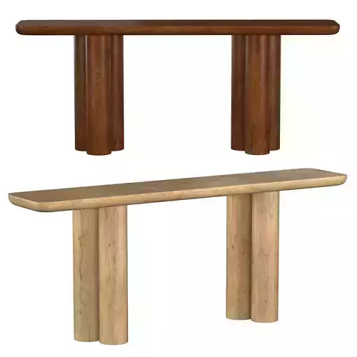 OSLO CYLINDER CONSOLE TABLE 3D model
