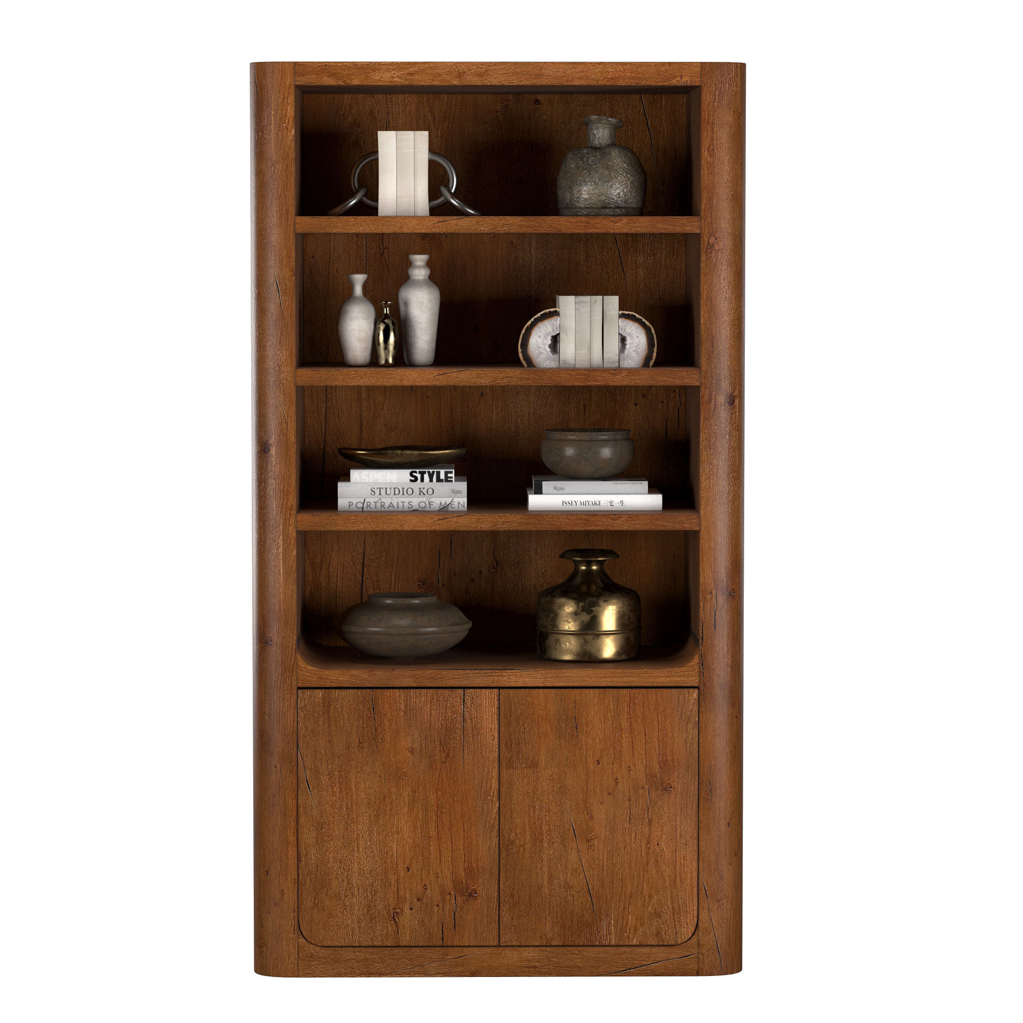 OSLO SOLID SIDEBOARD and HUTCH 3D model_4