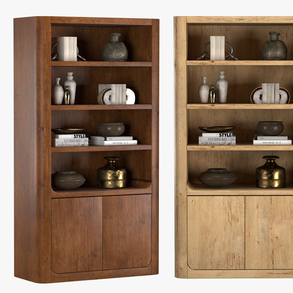 OSLO SOLID SIDEBOARD and HUTCH 3D model_6