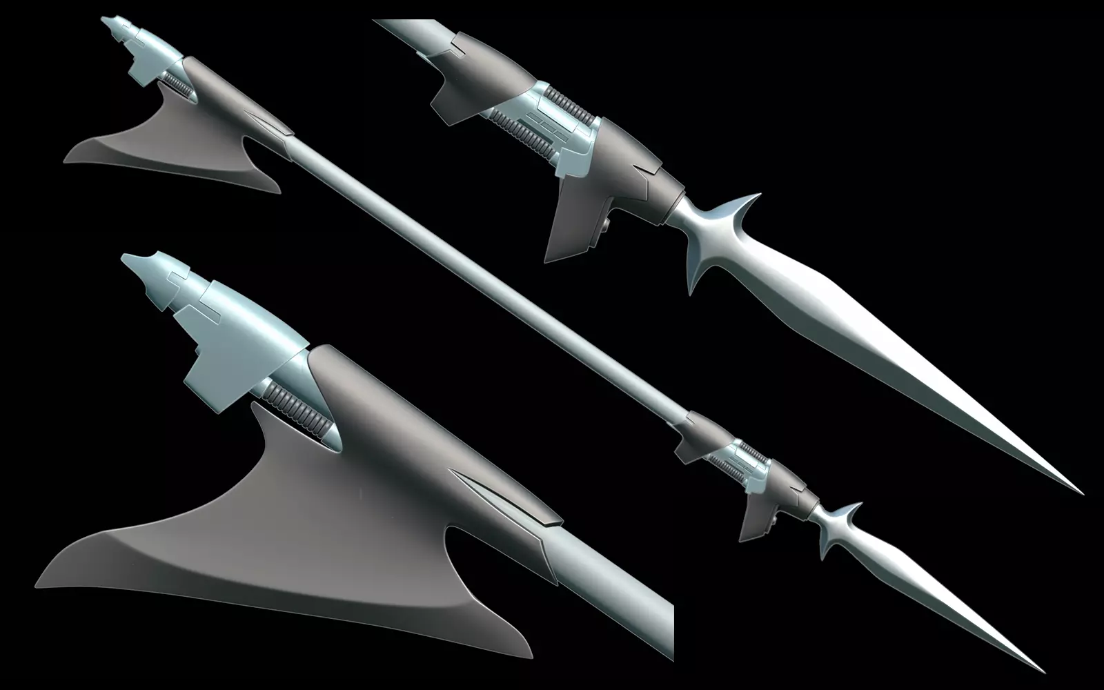 Spear from comics about Ochi of Bestoon 3D print model_0