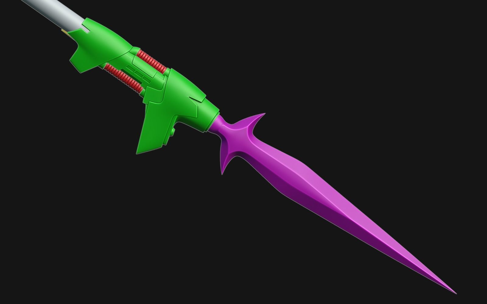 Spear from comics about Ochi of Bestoon 3D print model_6