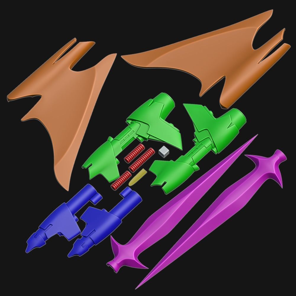 Spear from comics about Ochi of Bestoon 3D print model_4