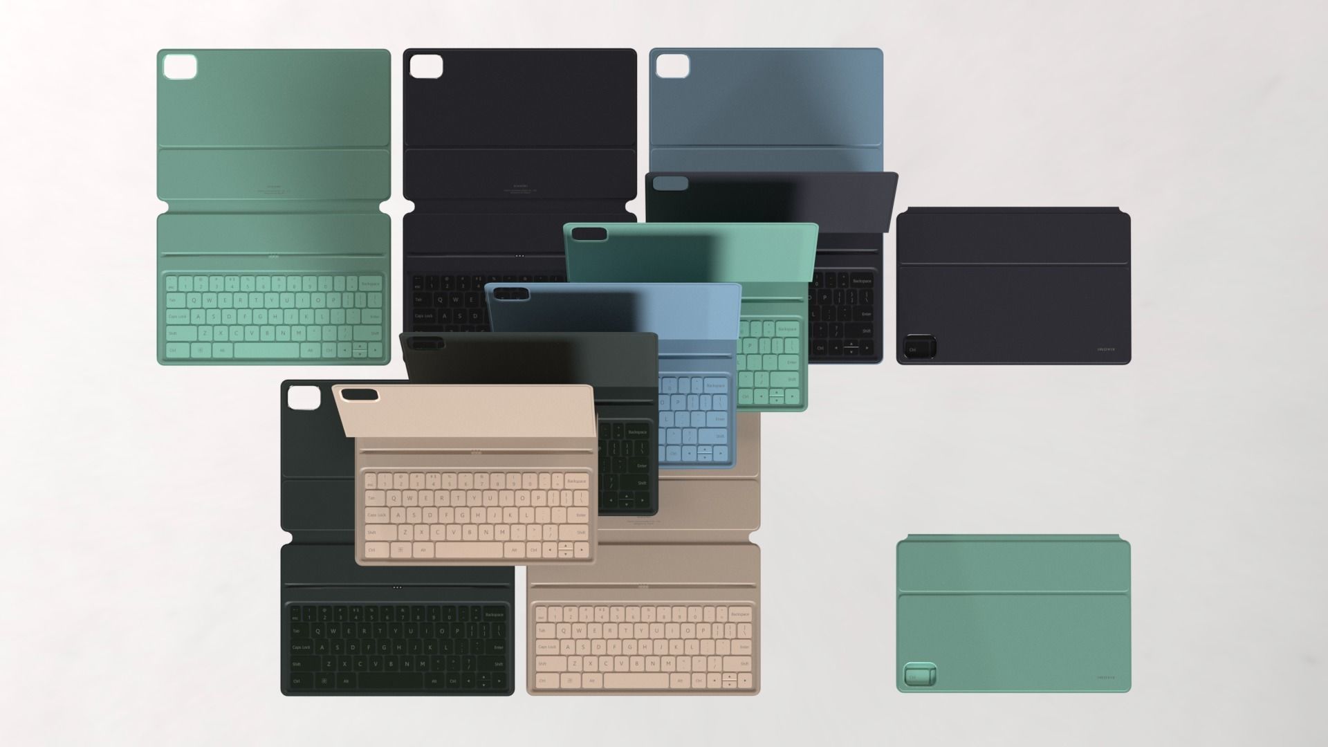 Xiaomi Pad 5 Keyboard Case 3D model_4