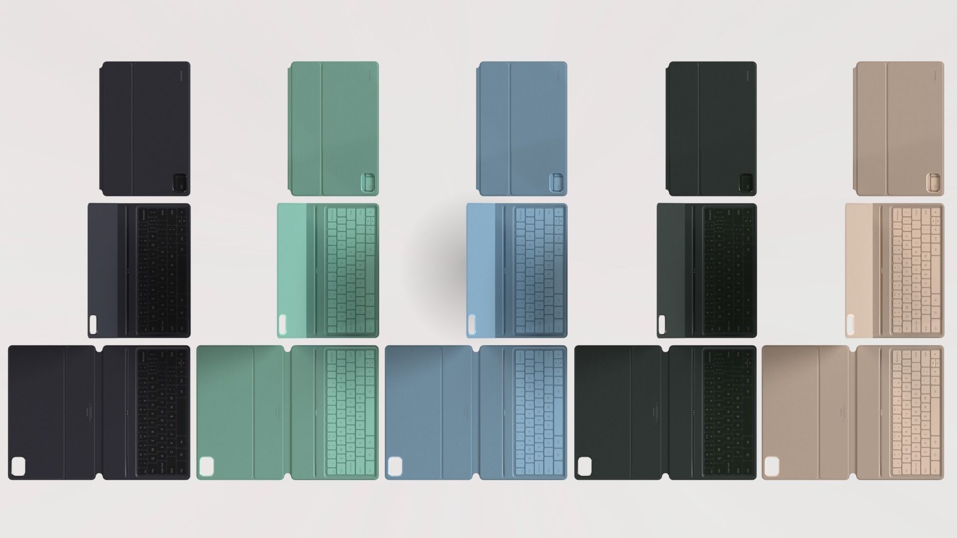 Xiaomi Pad 5 Keyboard Case 3D model_3