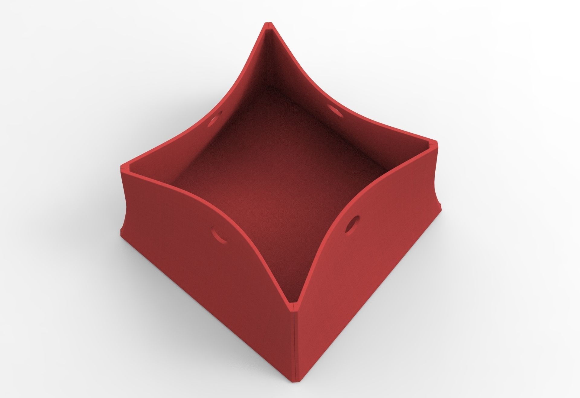 Big Box Low-poly 3D model_3
