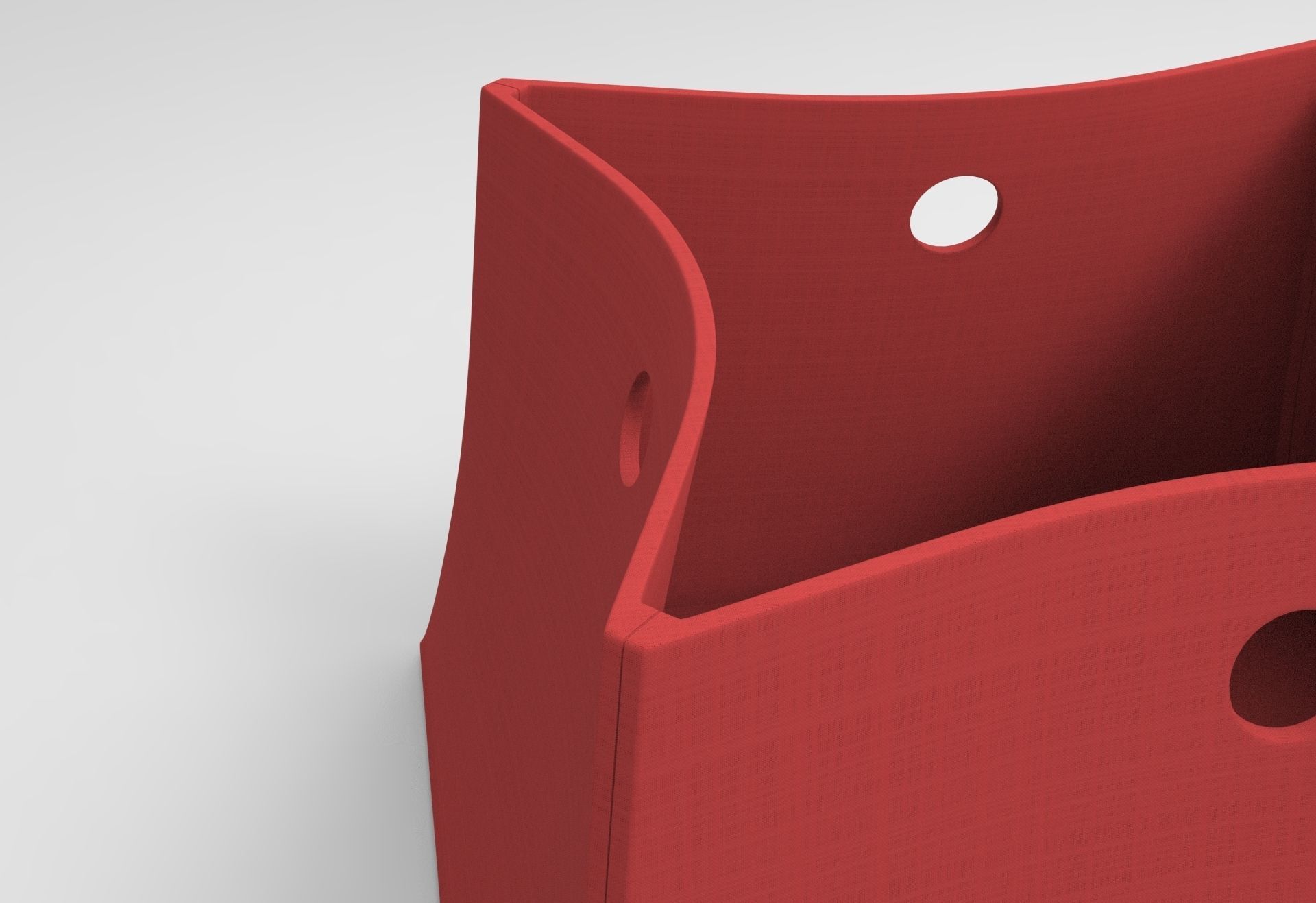 Big Box Low-poly 3D model_4