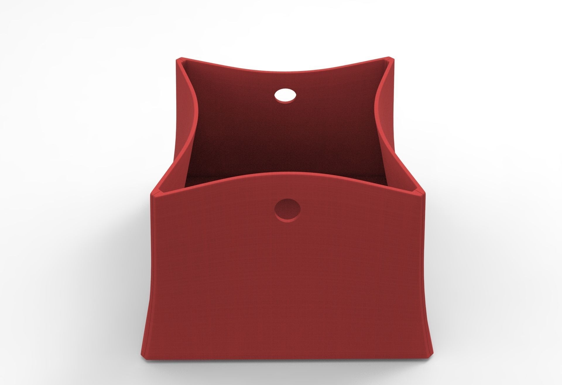 Big Box Low-poly 3D model_2