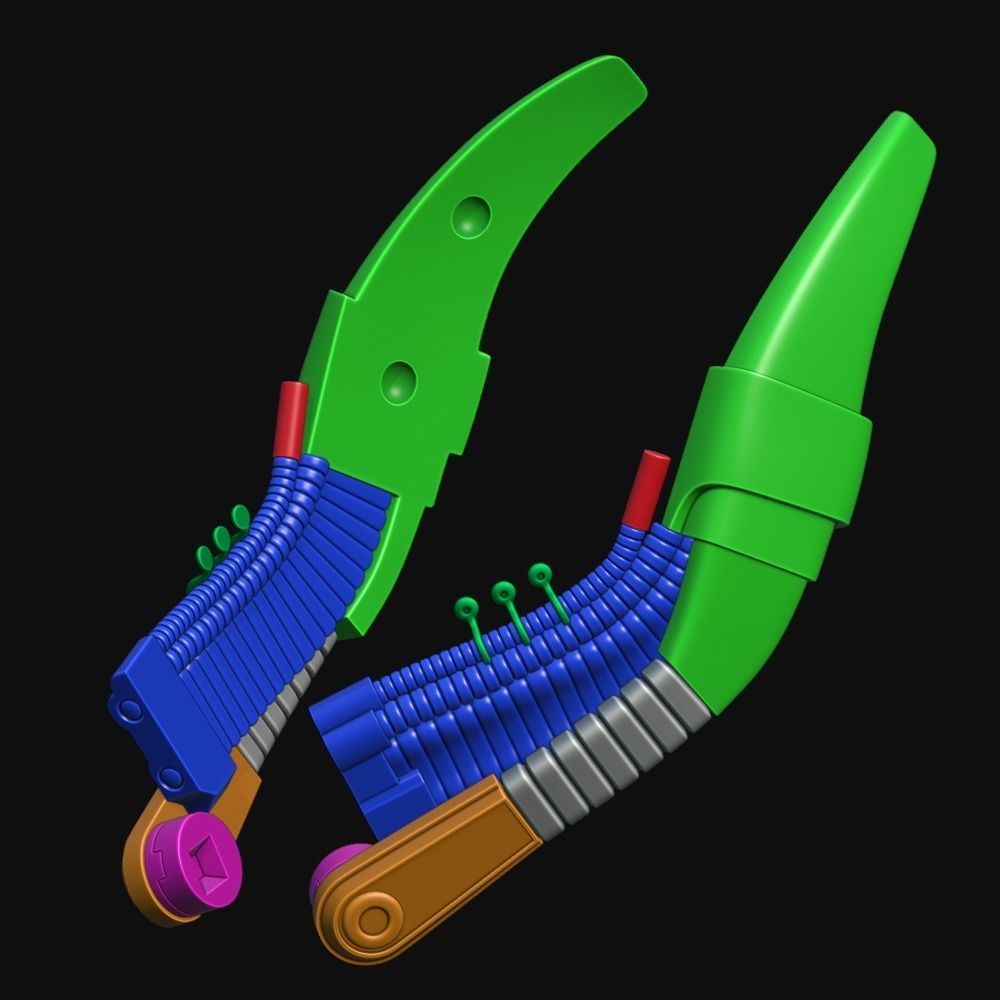 Helmet of Ochi of Bestoon from comics 3D print model_15