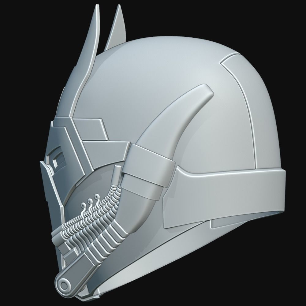 Helmet of Ochi of Bestoon from comics 3D print model_9