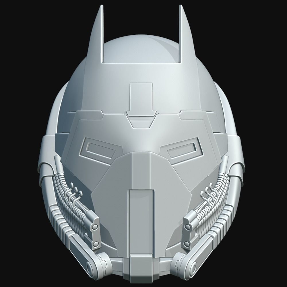 Helmet of Ochi of Bestoon from comics 3D print model_6