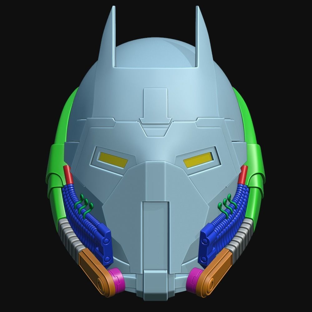 Helmet of Ochi of Bestoon from comics 3D print model_13