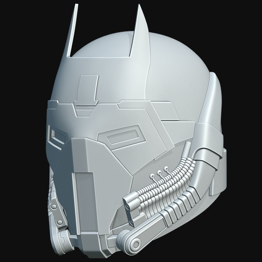 Helmet of Ochi of Bestoon from comics 3D print model_7