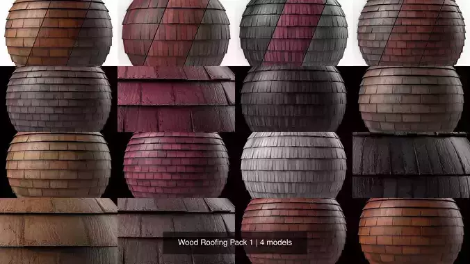  Wood Roofing Pack 1