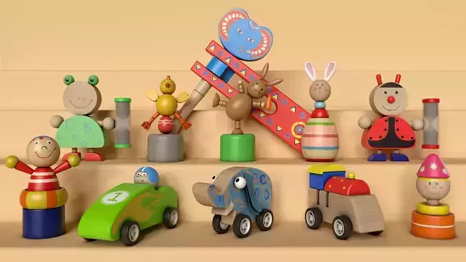 Wooden Toys Package