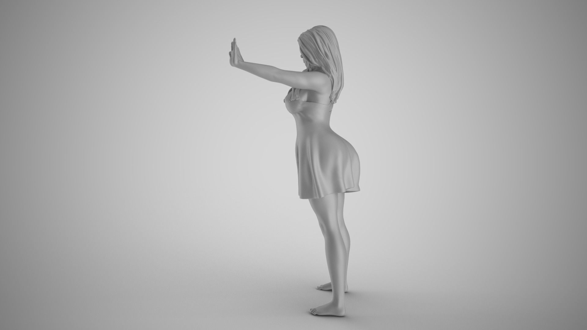 Do Not Come 3D print model_1