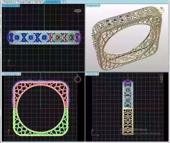 Bracelet Brilliant piece of ART