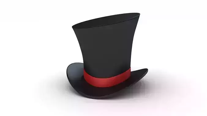 Cartoon Cilinder Hat