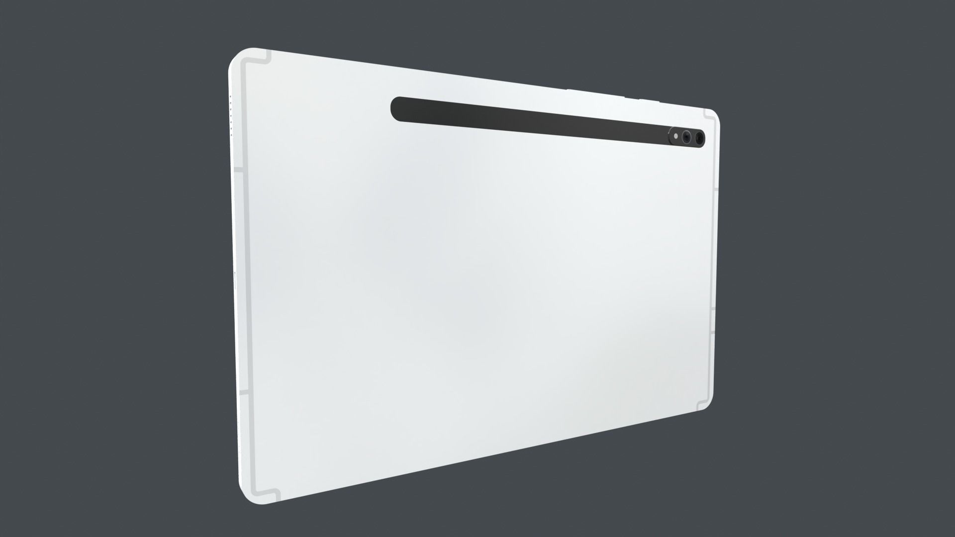 Andromeda Tablet Pc Low-poly 3D model_4