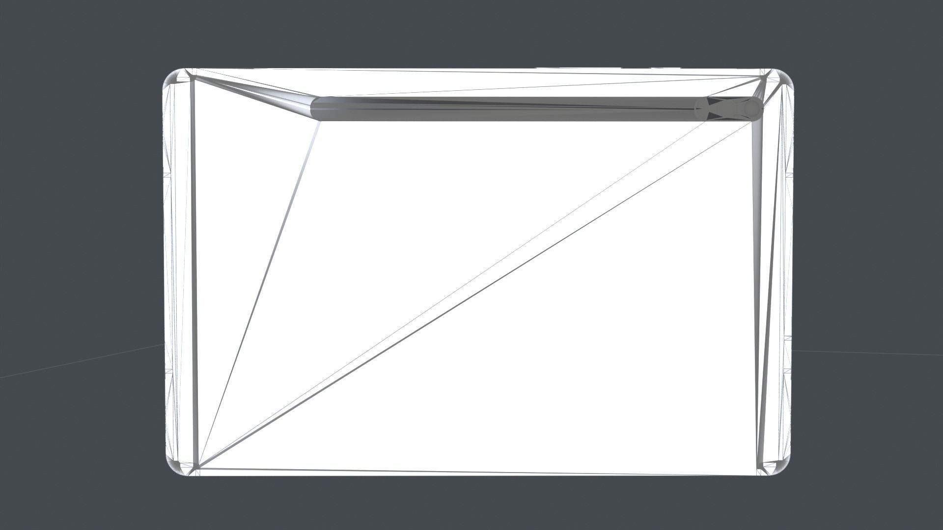 Andromeda Tablet Pc Low-poly 3D model_6