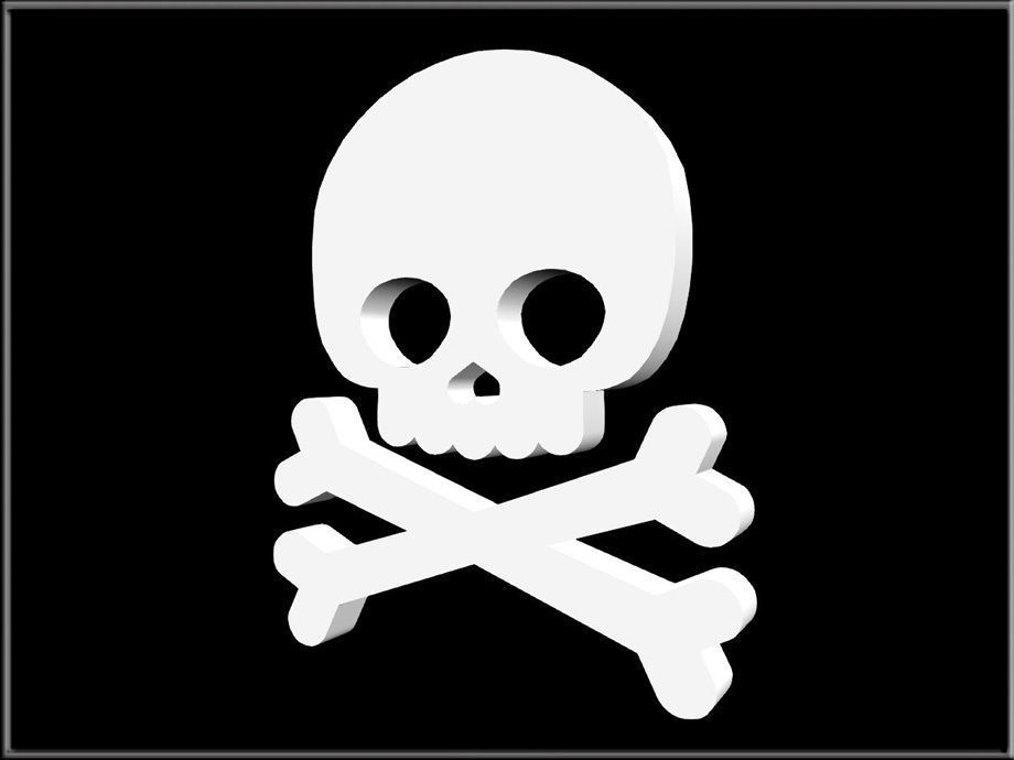 Halloween Skull 03 Low-poly 3D model_1